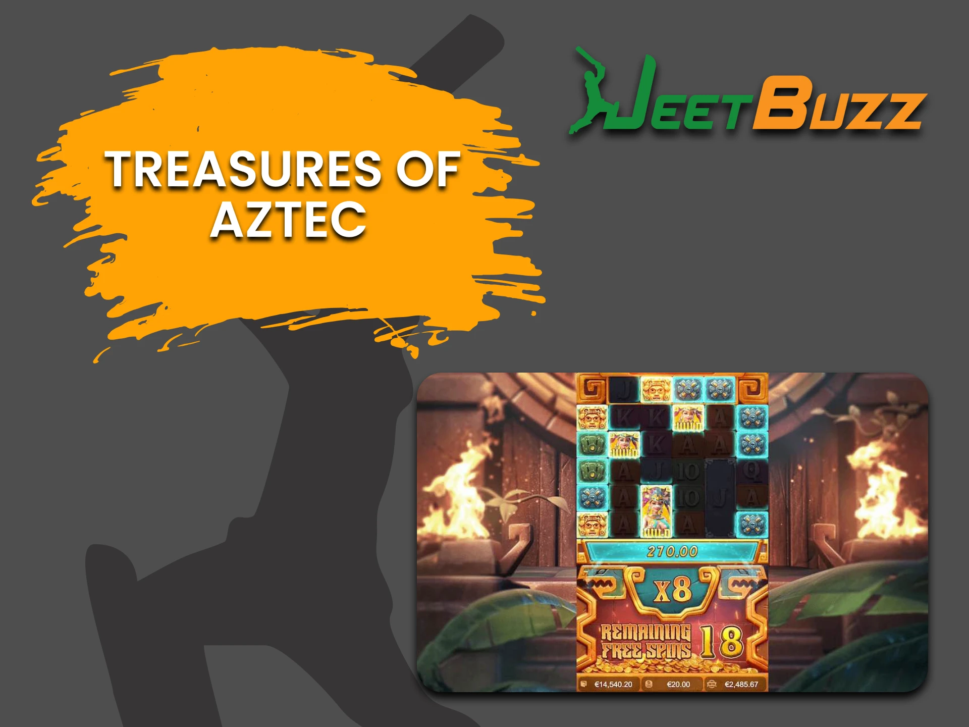For games on JeetBuzz, choose Treasures of Aztec.