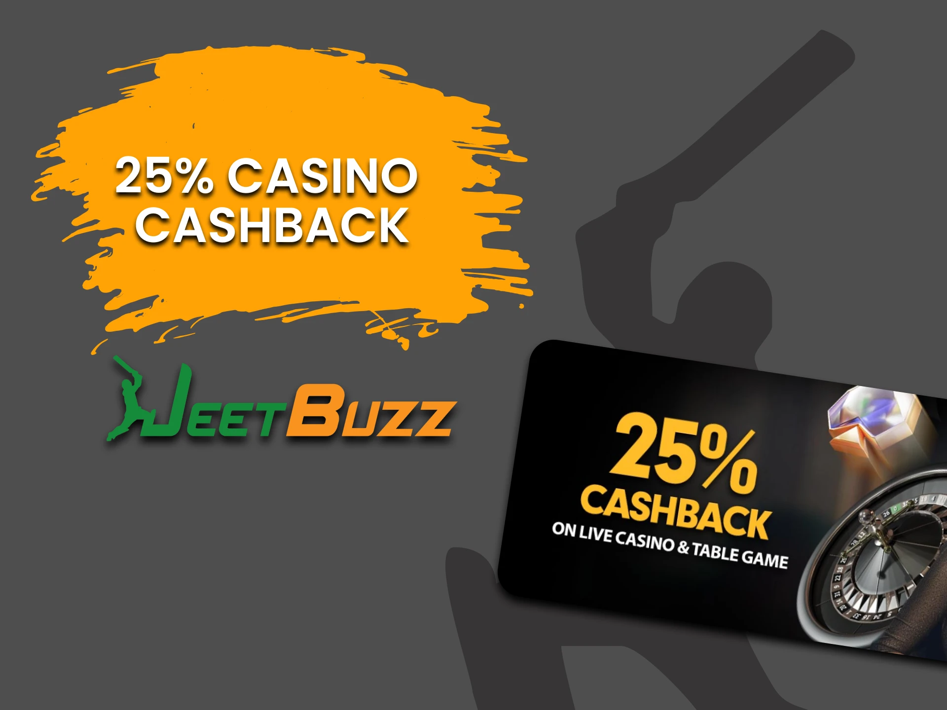 Get cashback bonus from JeetBuzz.