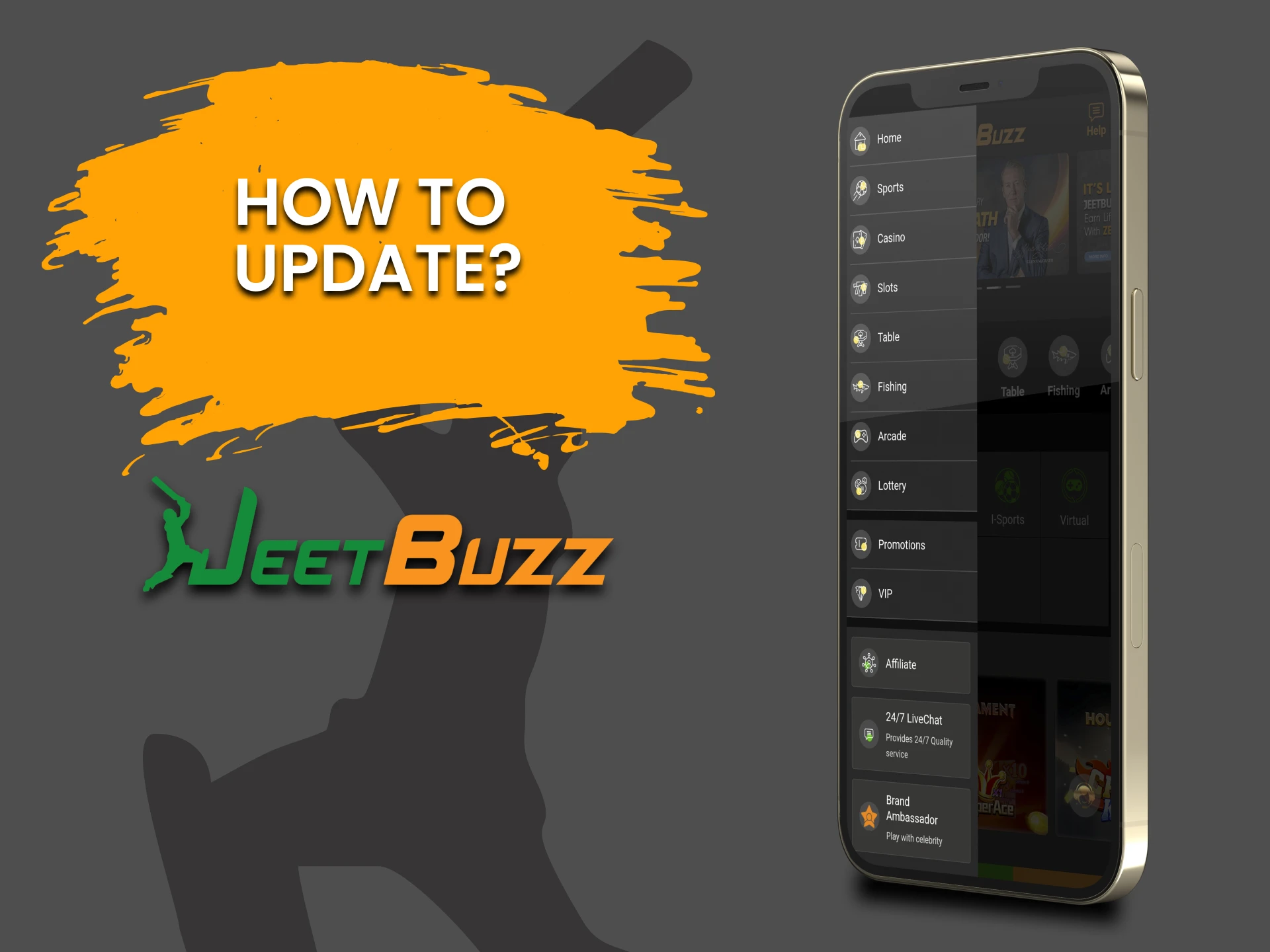 For the quality work of the JeetBuzz application, do not forget to update it.