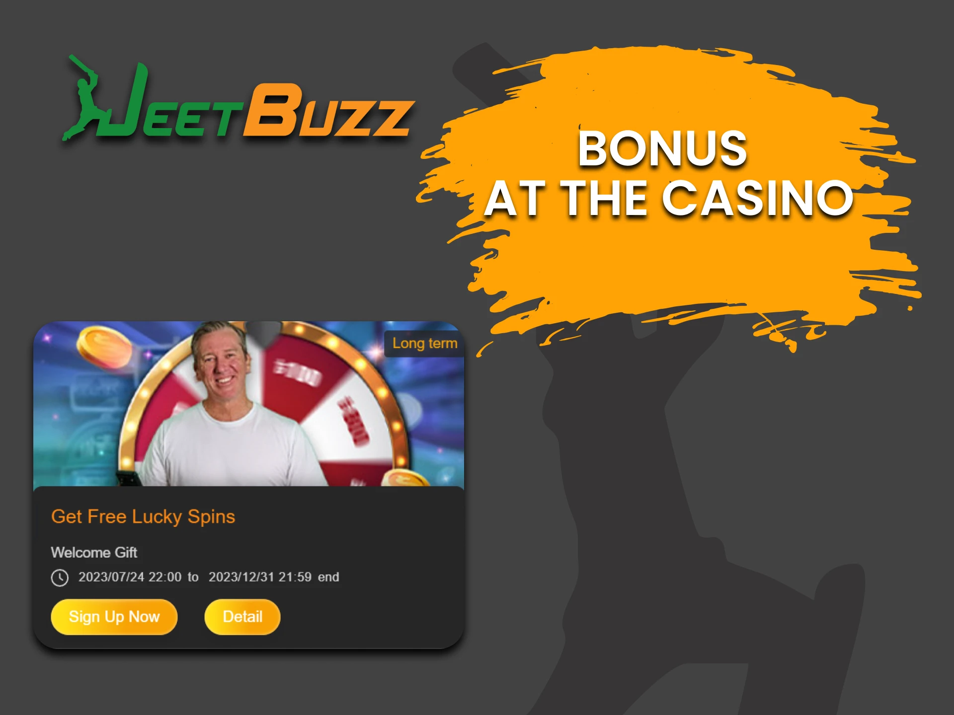 Claim your casino bonus when you sign up with JeetBuzz.