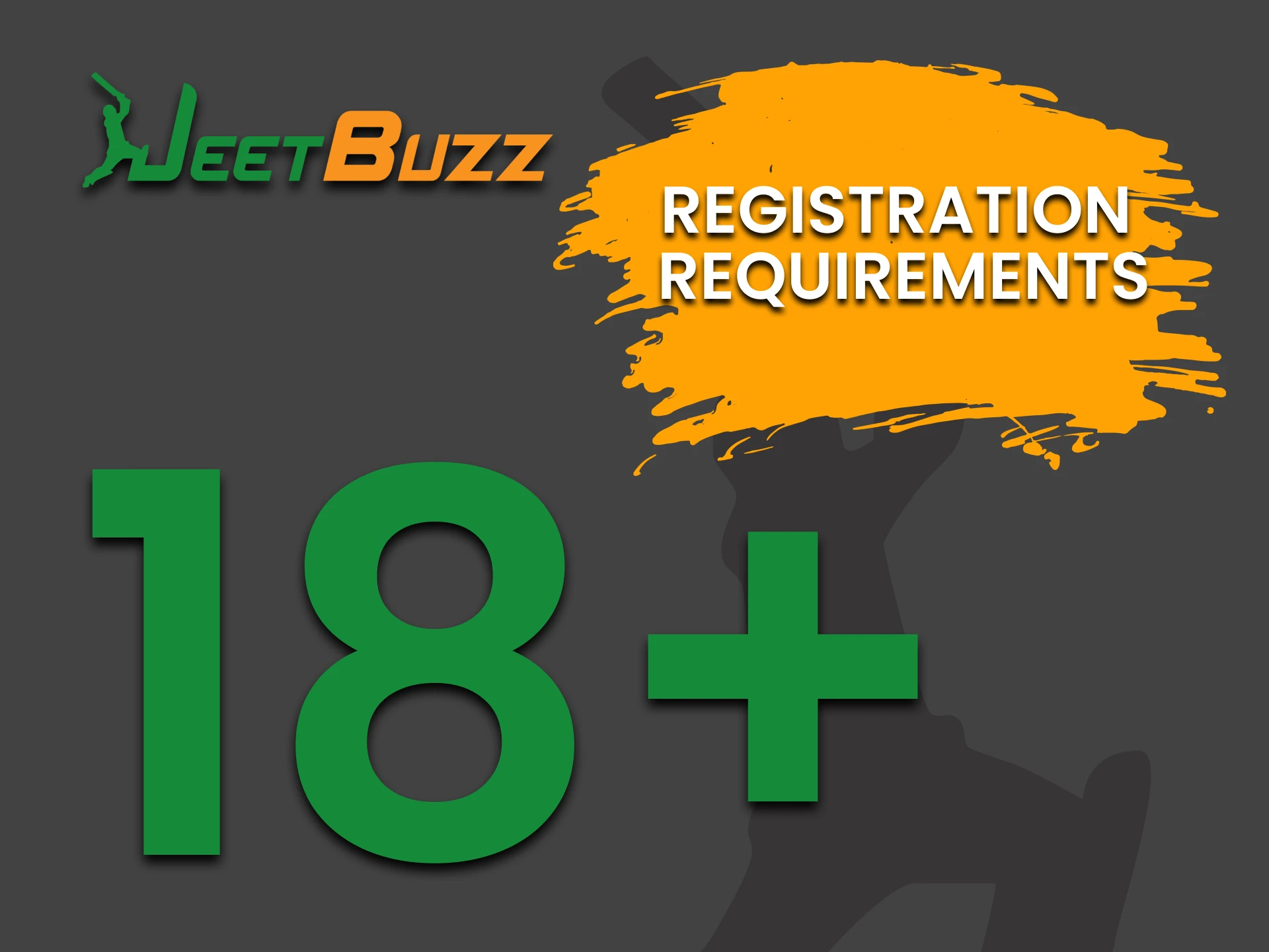 Learn about the registration requirements for JeetBuzz.