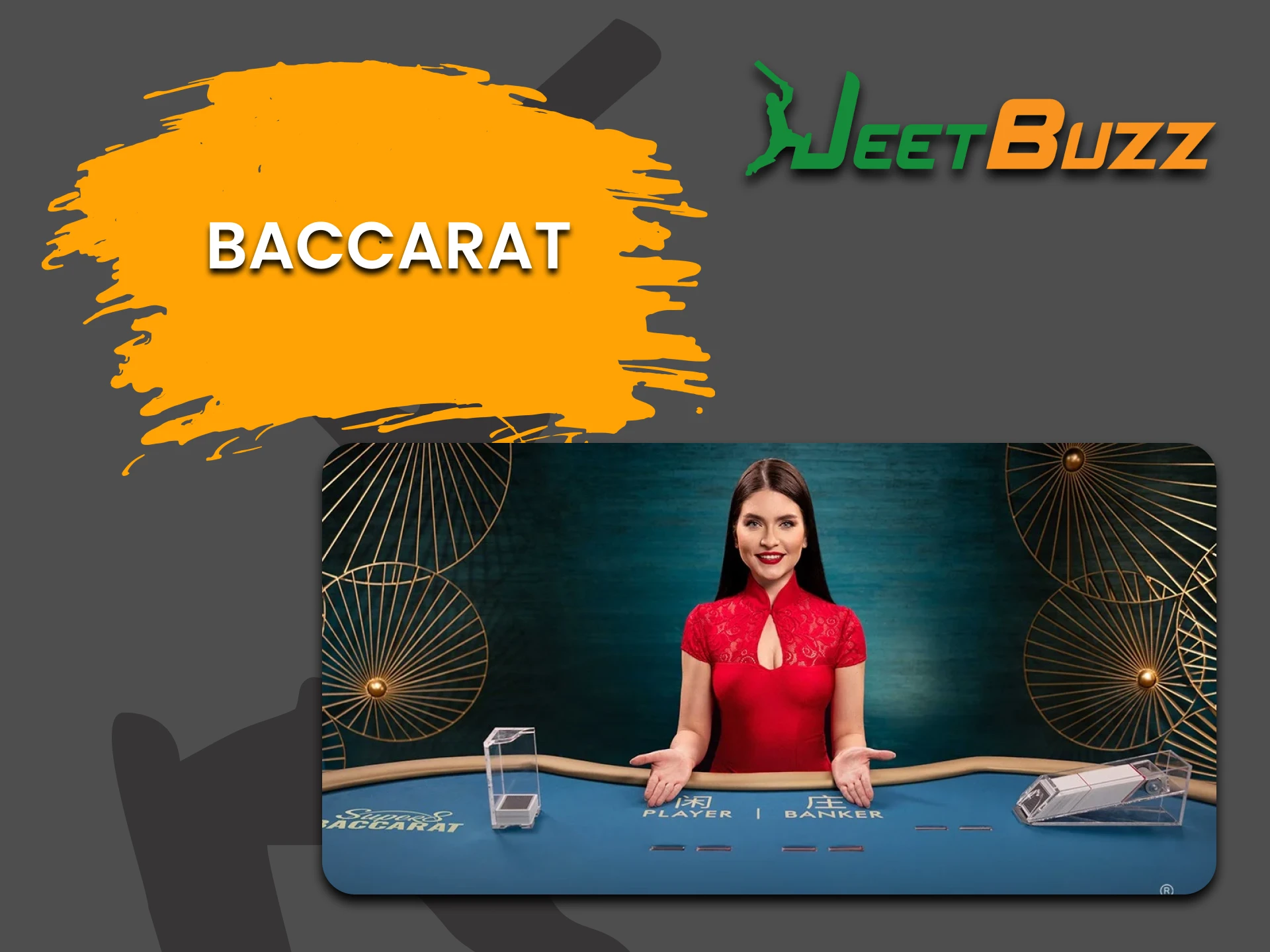 For table games from JeetBuzz, choose Baccarat.