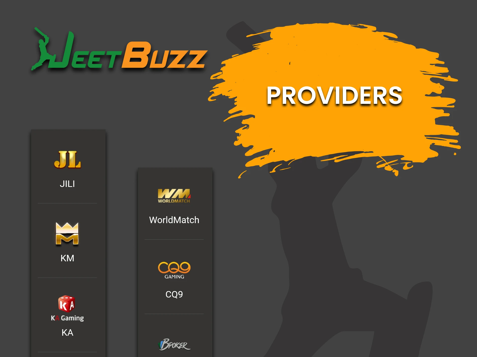 We will talk about table game providers on JeetBuzz.