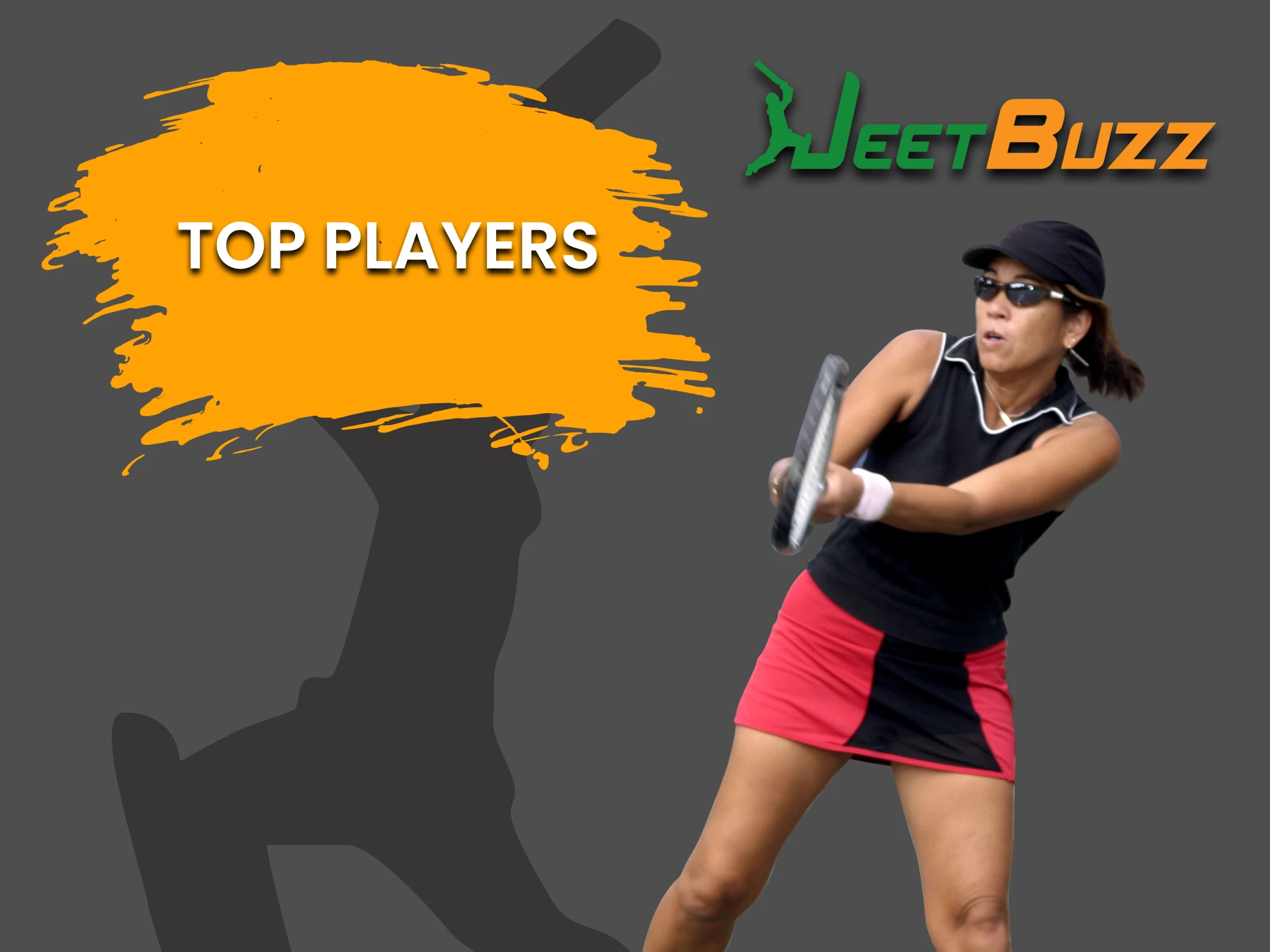 We feature the best tennis players on JeetBuzz.