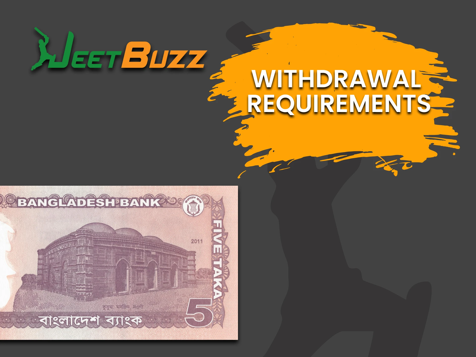 Find out the JeetBuzz withdrawal requirements.