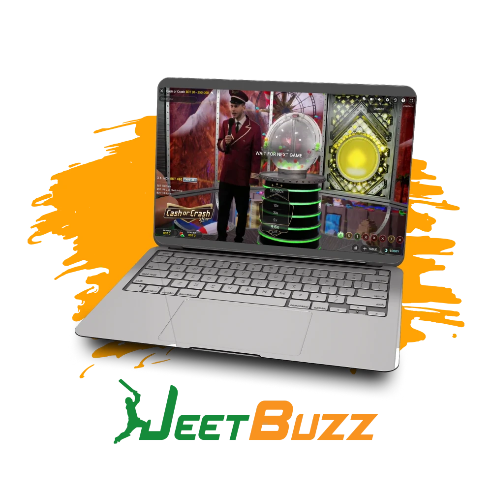 Choose Jeetbuzz for Game Show games.